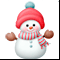 Новогодний Снеговик