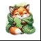 Новогодний Лисенок